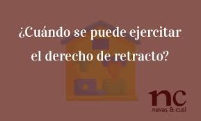 derecho de retracto