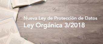 ley orgánica 3 2018