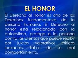 derecho al honor