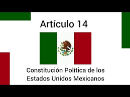 artículo 14 de la constitución