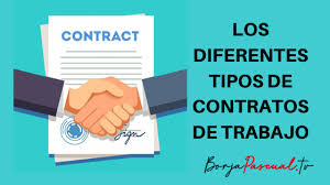 tipos de contratos laborales