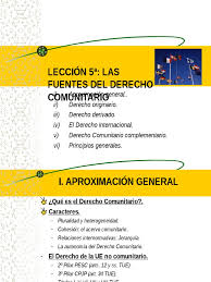 derecho comunitario