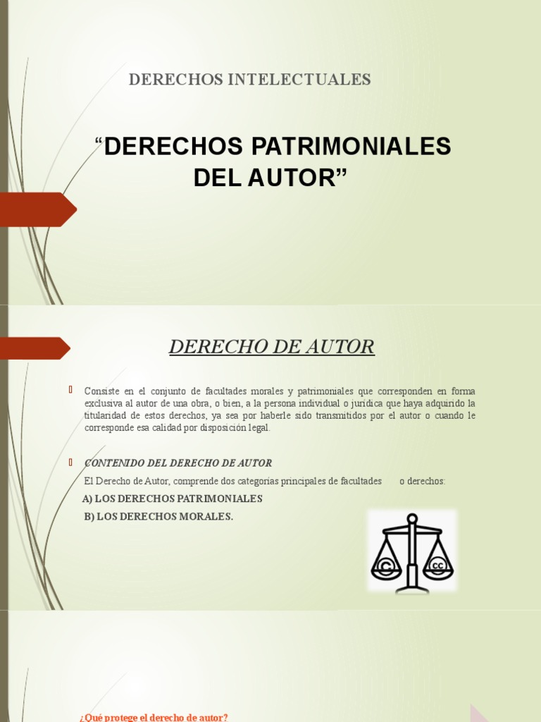 derechos patrimoniales