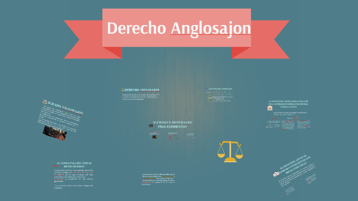 derecho anglosajon
