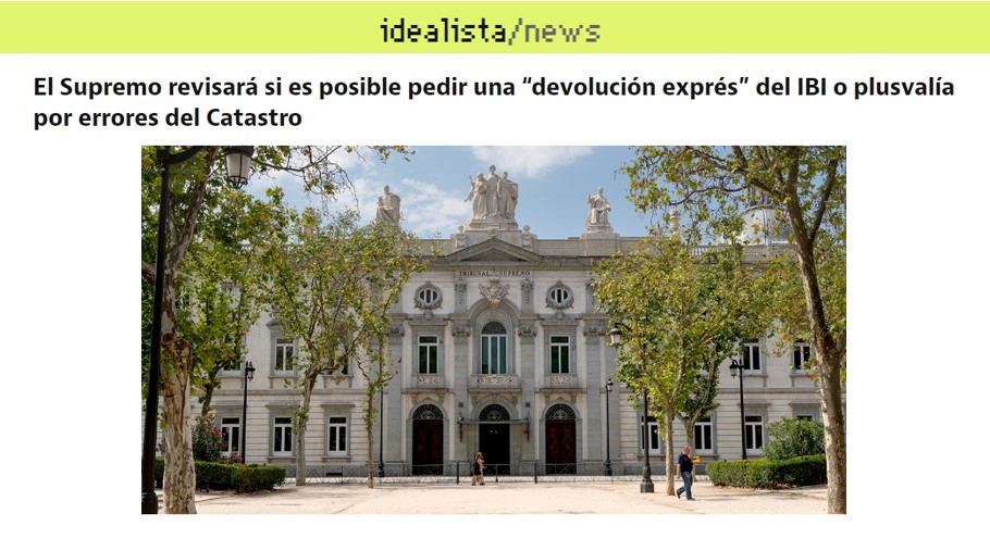 sentencia tribunal supremo plusvalía 2022