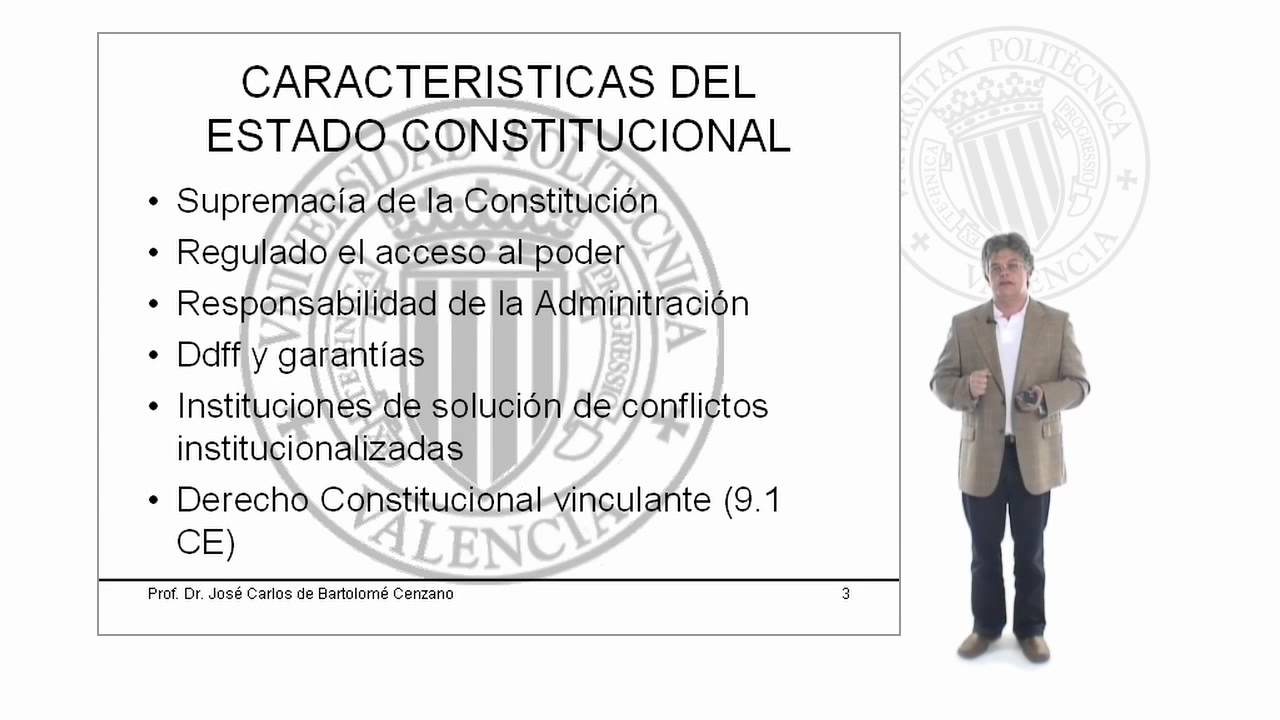 estado constitucional