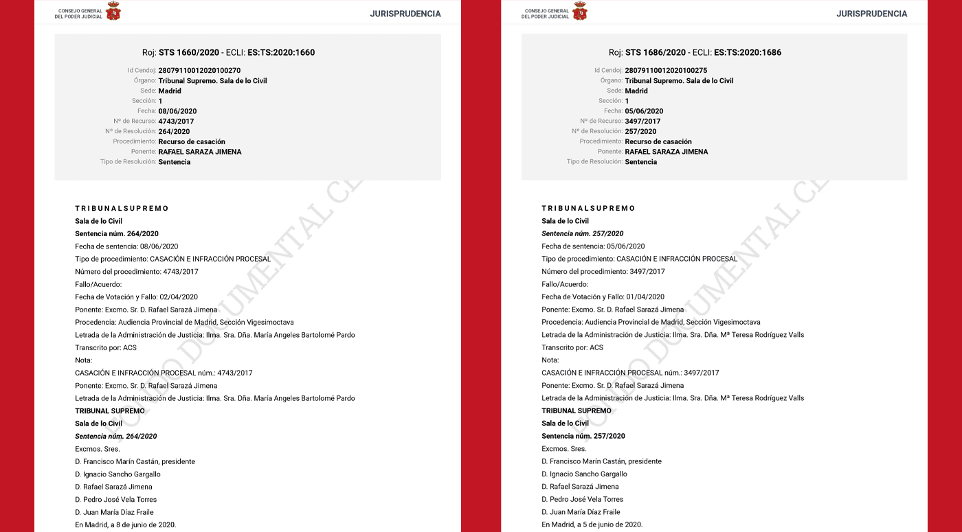buscar sentencias poder judicial